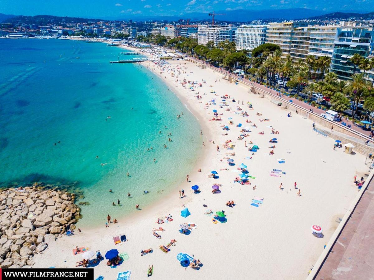 2 Pieces - Croisette Et Plages A 10 Mn A Pieds 칸느 외부 사진