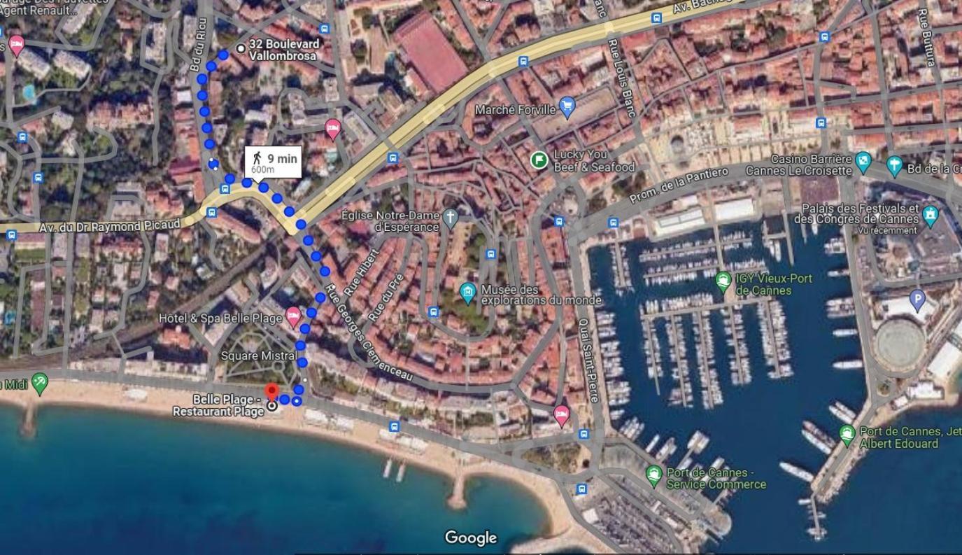 2 Pieces - Croisette Et Plages A 10 Mn A Pieds 칸느 외부 사진
